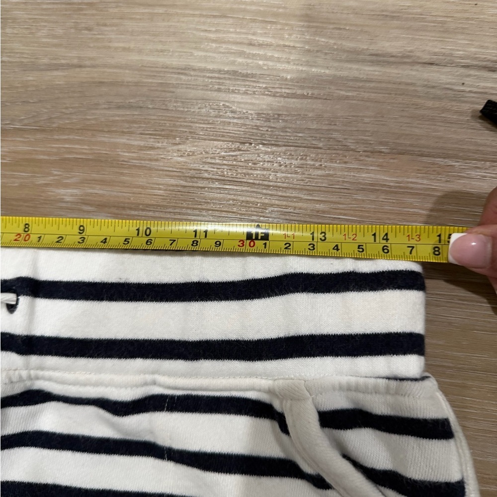 Talbots Size S Navy and White Cotton Skirt - Picture 7 of 12